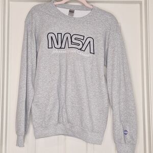 Light grey NASA crewneck